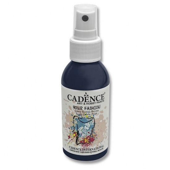 Cadence Barva na textil Cadence Your Fashion, 100 ml - VYBERTE ODSTÍN - Barva na textil ve spreji Cadence Your Fashion, 100 ml - petrolium, petrolejová modrá