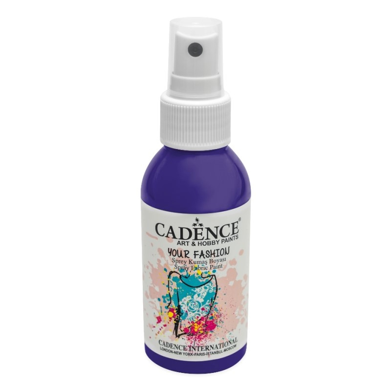 Barvy na textil Your Fashion fialová 100 ml CADENCE
