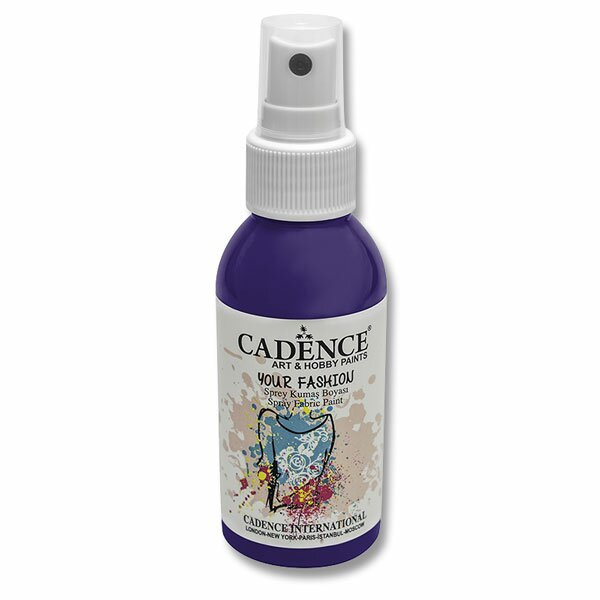 Barvy na textil Your Fashion fialová 100 ml CADENCE