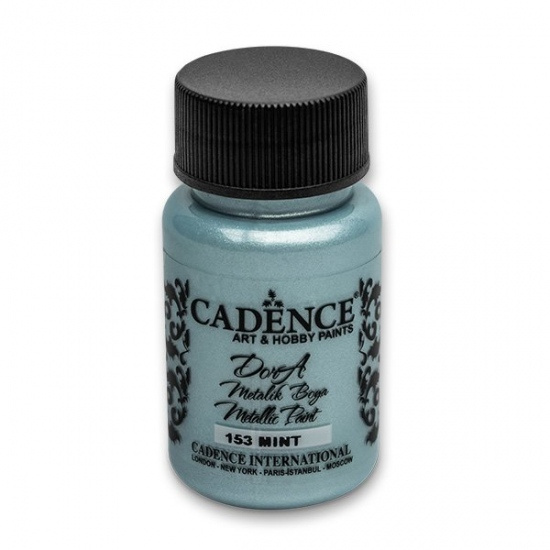 Dora Metallic světle tyrkysová 50 ml CADENCE