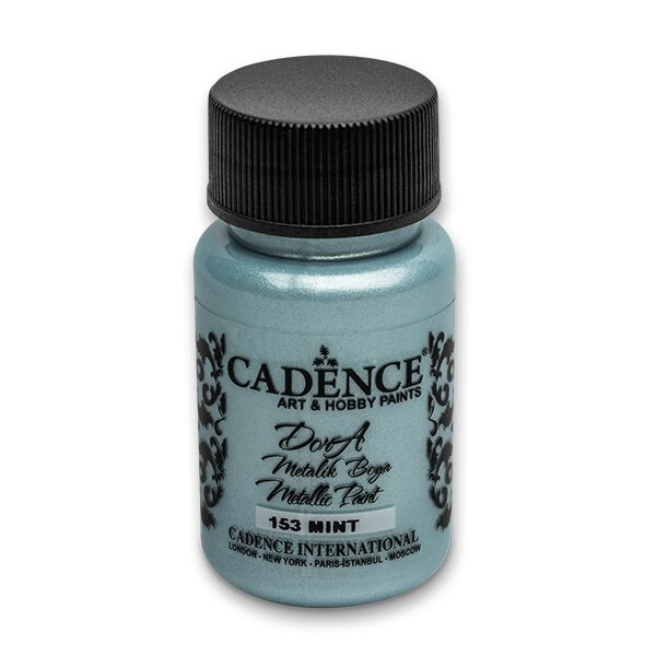 Dora Metallic světle tyrkysová 50 ml CADENCE