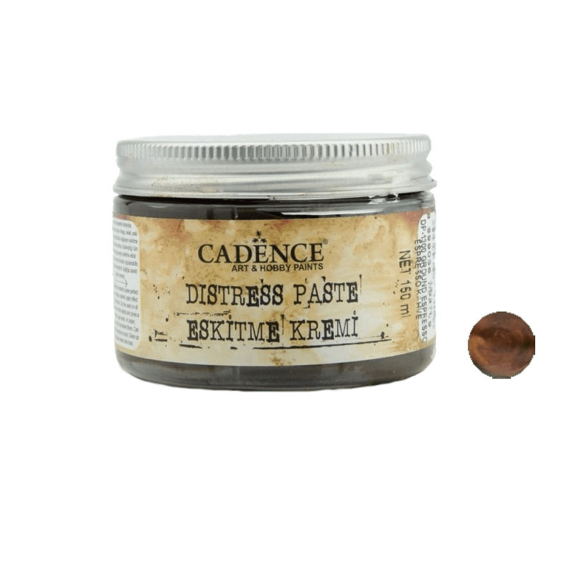 Podkladová distress pasta tm. hnědá ground espresso 150 ml Aladine