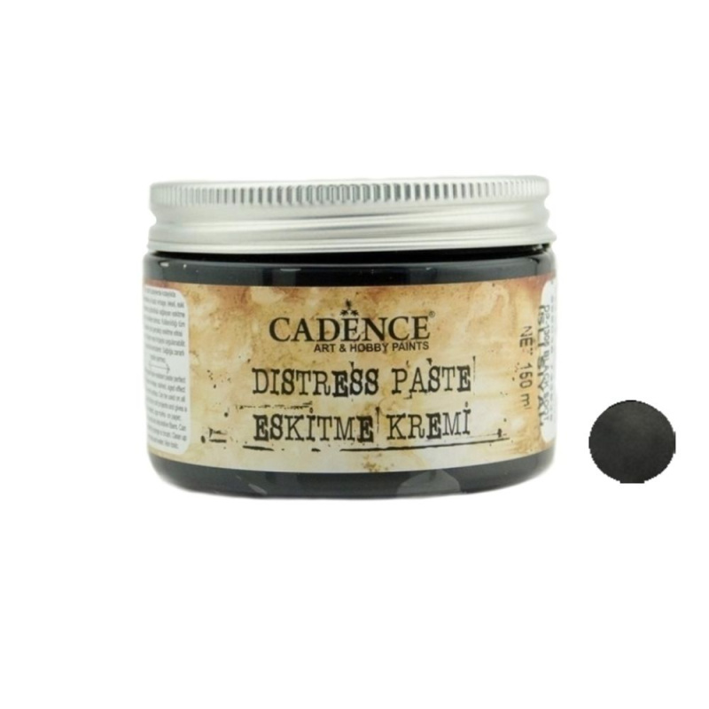Podkladová distress pasta černá black soot 150 ml Aladine