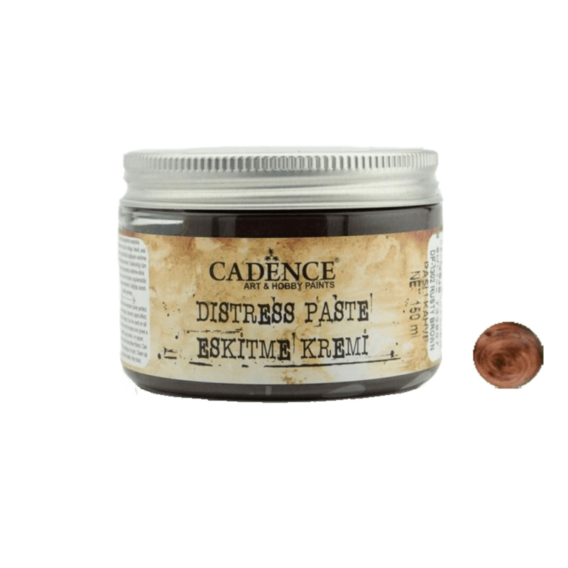Podkladová distress pasta tmavě hnědá rusty brown 150 ml Aladine