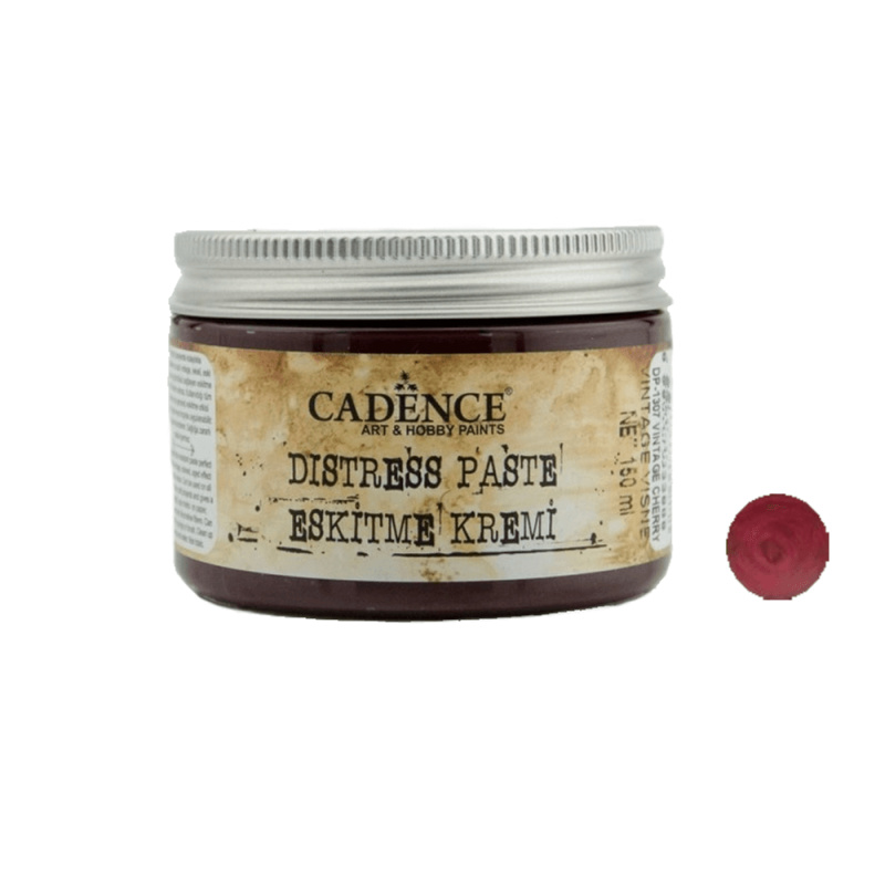 Podkladová distress pasta višeň vintage cherry 150 ml Aladine