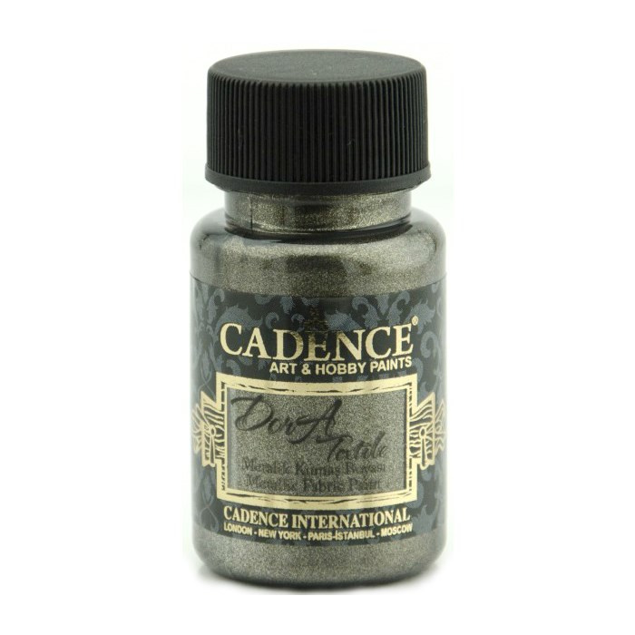 Dora Textile metalická antracitová 50 ml CADENCE