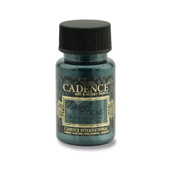 Dora Textile metalická petrolejová 50 ml CADENCE