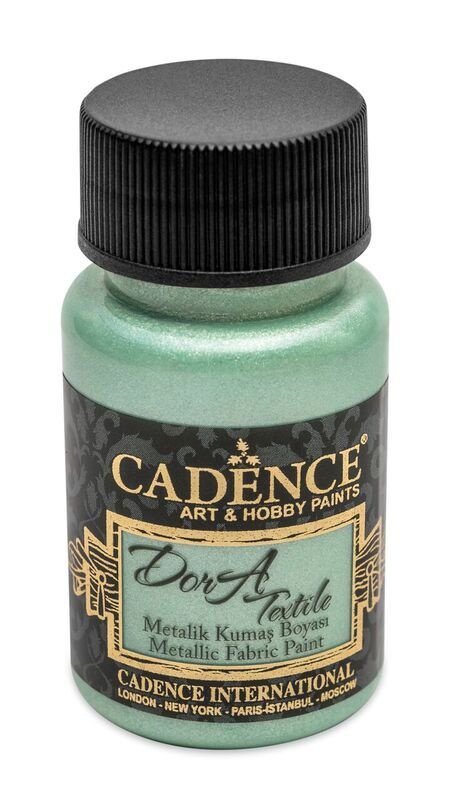 Dora Textile metalická mátová 50 ml CADENCE