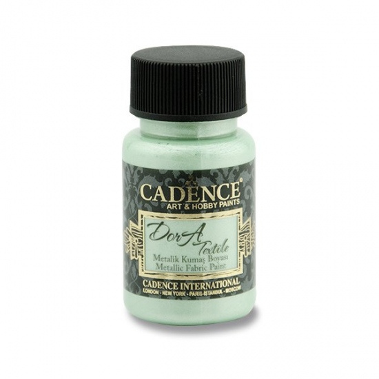 Dora Textile metalická mátová 50 ml CADENCE