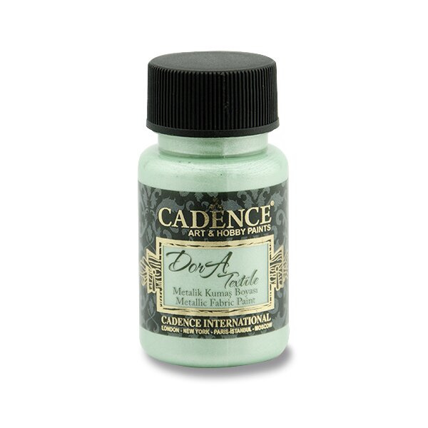 Dora Textile metalická mátová 50 ml CADENCE