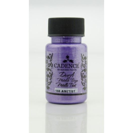 Cadence Metalická akrylová barva Cadence Dora Metallic, 50 ml - VYBERTE ODSTÍN - Metalická akrylová barva Cadence Dora Metallic, 50 ml - amethyst, ametystová