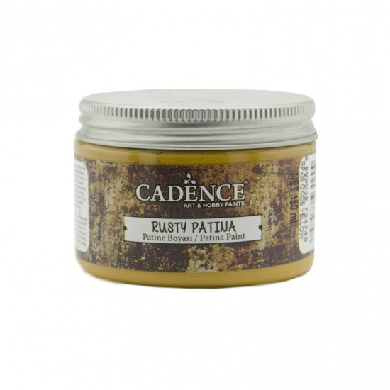 Patina rez Cadence Rusty patina 150 ml - oxide yellow tmavá žlutá Aladine