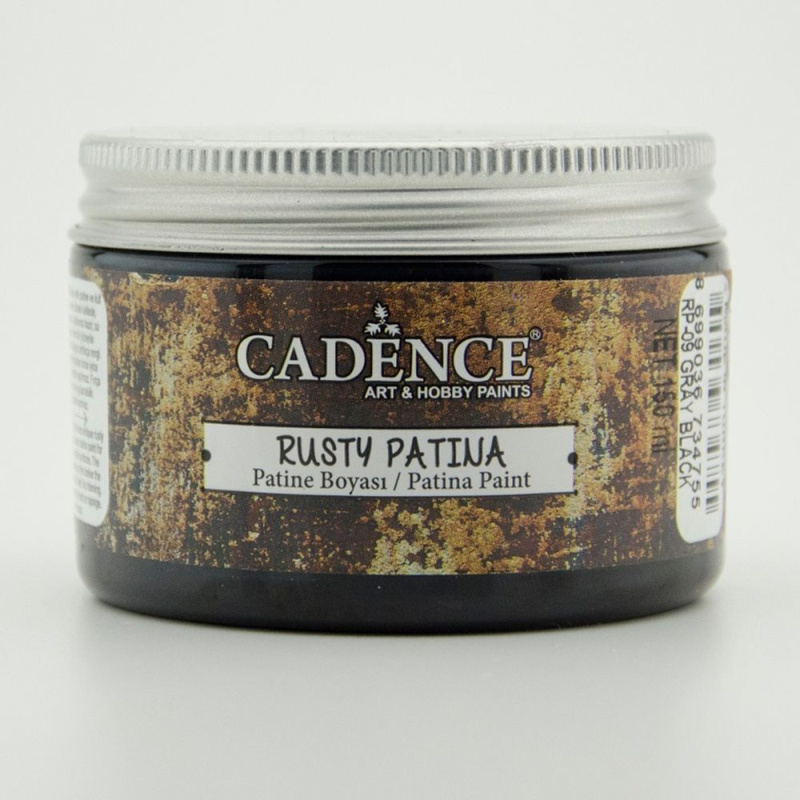 Patina rez Cadence Rusty patina, 150 ml - gray black, černošedá Aladine