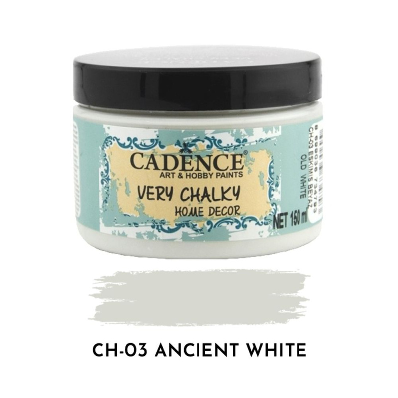 Křídová barva Cadence Very Chalky 150 ml - ancient white vintage bílá Aladine