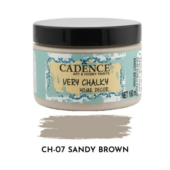Křídová barva Cadence Very Chalky 150 ml - sandy brown písková Aladine
