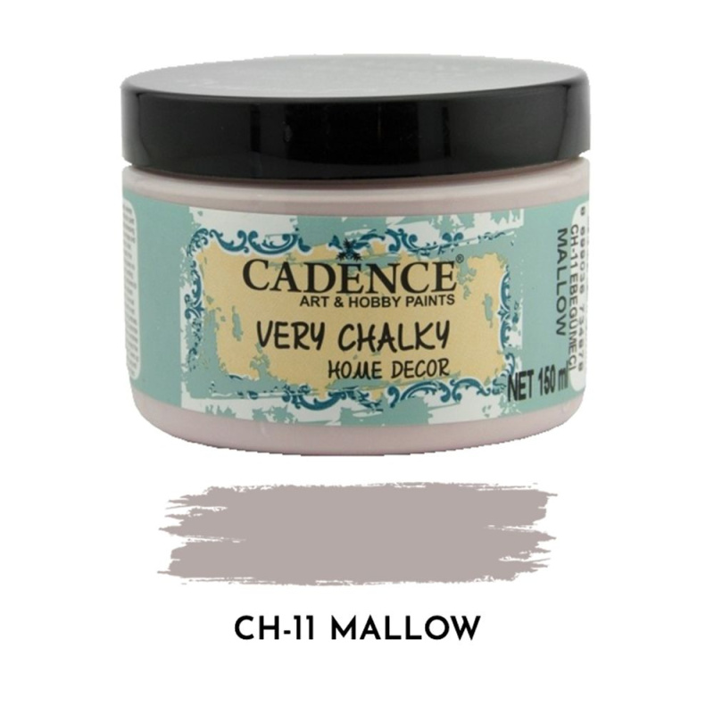 Křídová barva Cadence Very Chalky 150 ml - mallow starorůžová slézová Aladine
