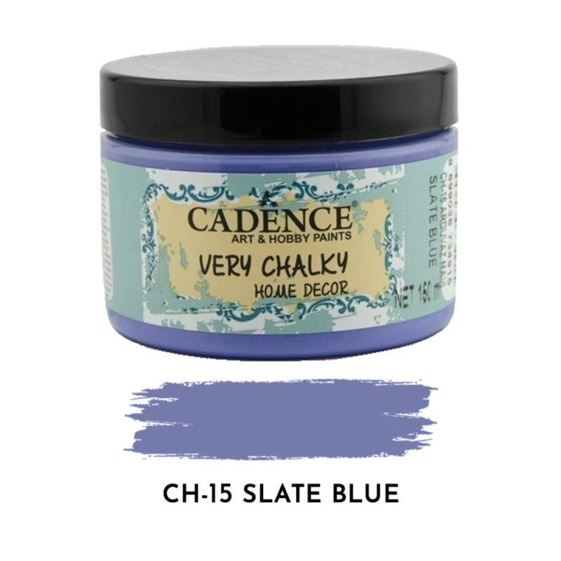 Křídová barva Cadence Very Chalky 150 ml - slate blue modrá břidlicová Aladine