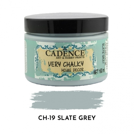 Cadence Křídová barva Cadence Very Chalky, 150 ml - VYBERTE ODSTÍN - Křídová barva Cadence Very Chalky, 150 ml - slate grey, břidlicová sedá