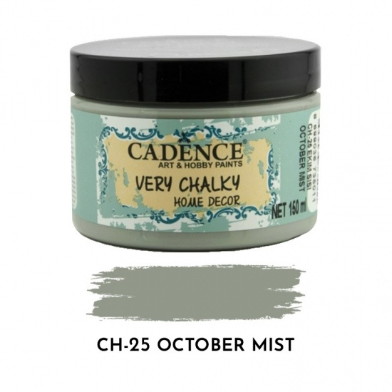 Křídová barva Cadence Very Chalky 150 ml - october mist šedá mlhavá Aladine