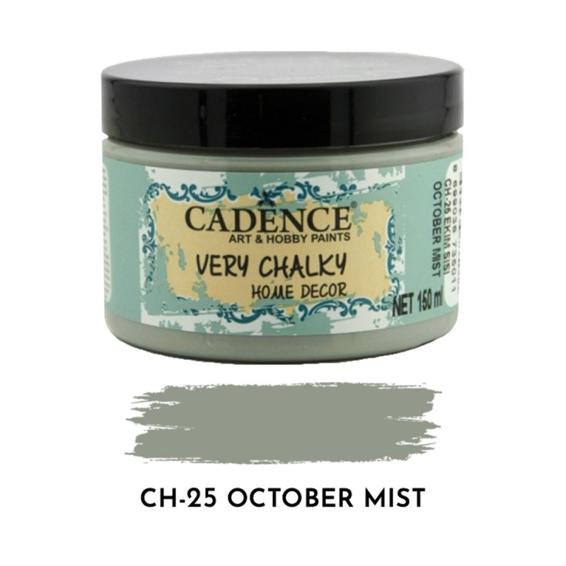Křídová barva Cadence Very Chalky 150 ml - october mist šedá mlhavá Aladine