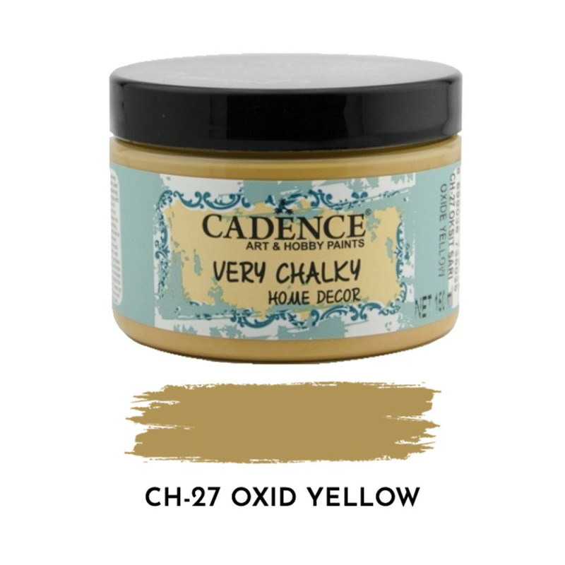 Křídová barva Cadence Very Chalky 150 ml - oxid yellow hořčicová Aladine