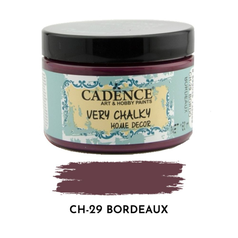 Křídová barva Cadence Very Chalky 150 ml - bordeaux bordó Aladine