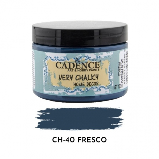 Křídová barva Cadence Very Chalky 150 ml - fresco pruská modrá Aladine
