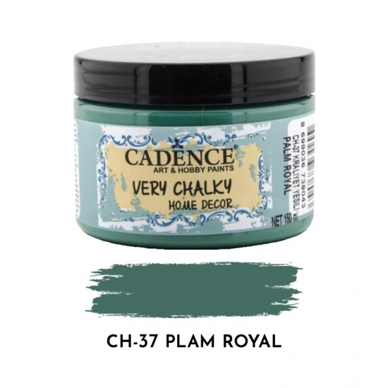 Křídová barva Cadence Very Chalky 150 ml - plam royal královská zelená Aladine