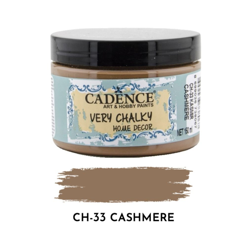 Cadence Křídová barva Cadence Very Chalky, 150 ml - VYBERTE ODSTÍN - Křídová barva Cadence Very Chalky, 150 ml - cashmere, kašmírová hnědá