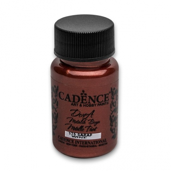 Dora Metallic vínová 50 ml CADENCE