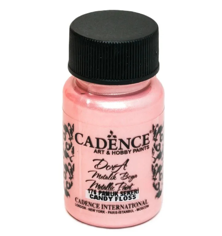Dora Metallic růžová 50 ml CADENCE
