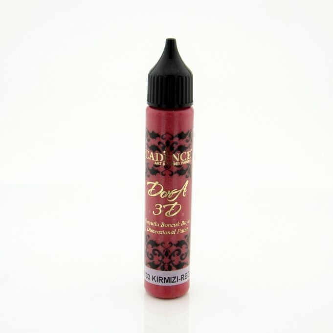 Metalická kontura červená 25 ml CADENCE