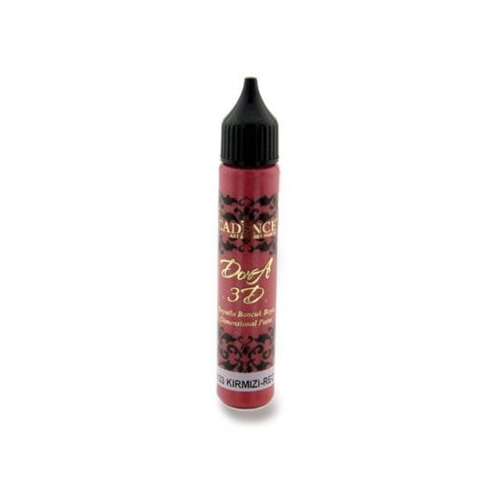 Metalická kontura červená 25 ml CADENCE