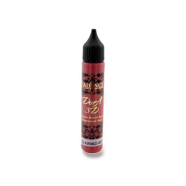 Metalická kontura červená 25 ml CADENCE
