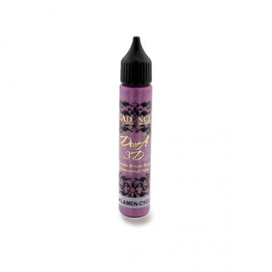 Metalická kontura cyklámenová 25 ml CADENCE