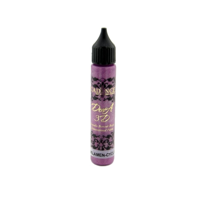 Metalická kontura cyklámenová 25 ml CADENCE