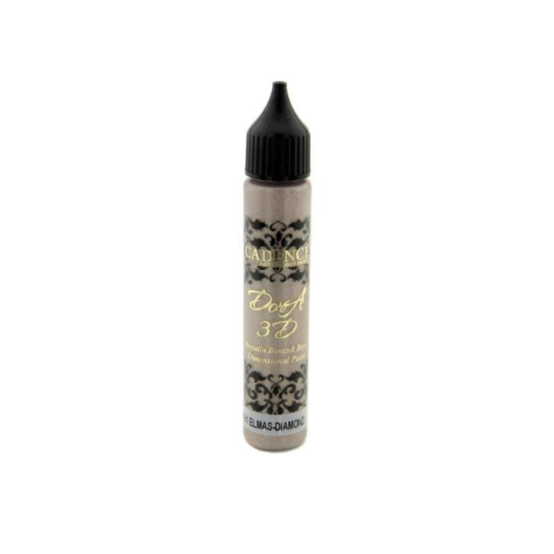 Metalická kontura a 3D barva diamond diamantová 25 ml Aladine