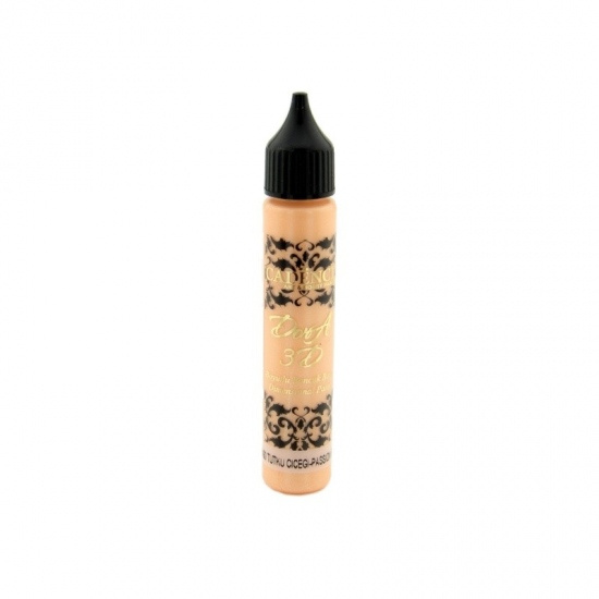 Metalická kontura a 3D barva passion flower meruňková 25 ml Aladine