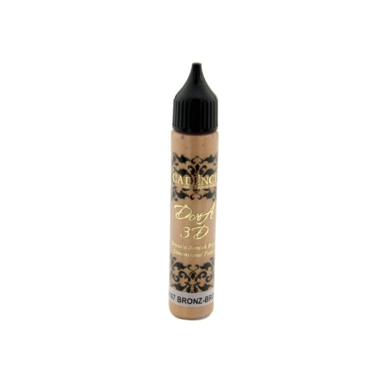 Metalická kontura bronzová 25 ml CADENCE