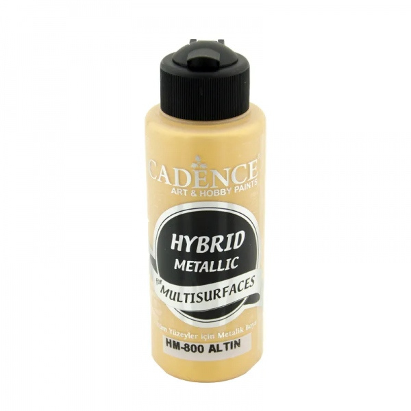Metalická barva Cadence Hybrid Metalic, 120 ml - gold, zlatá Aladine