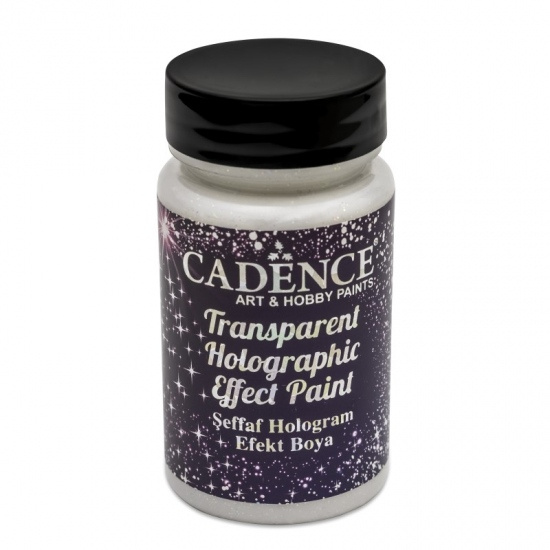 Cadence Barva s holografickým efektem Cadence Transparent Holographic Effect Paint, 90 ml