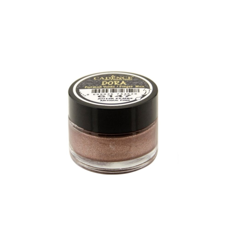 Patinovací metalický vosk 20 ml - růžový antigue pink Aladine