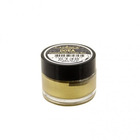 Patinovací metalický vosk 20 ml - bílé zlato white gold Aladine