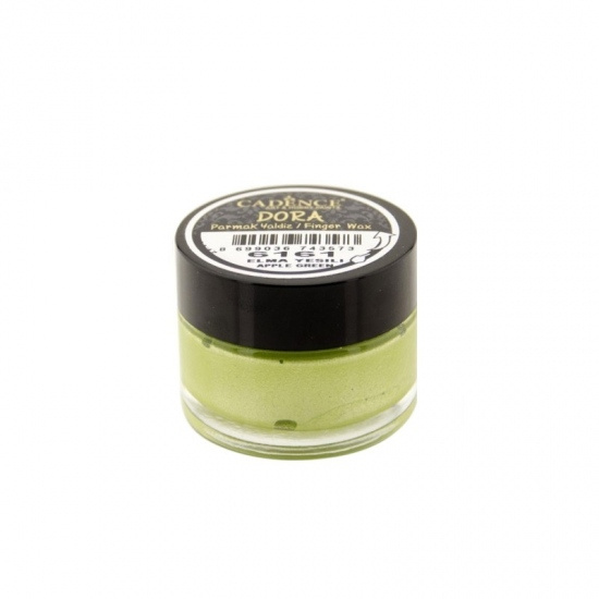 Patinovací metalický vosk 20 ml - zelený apple green Aladine
