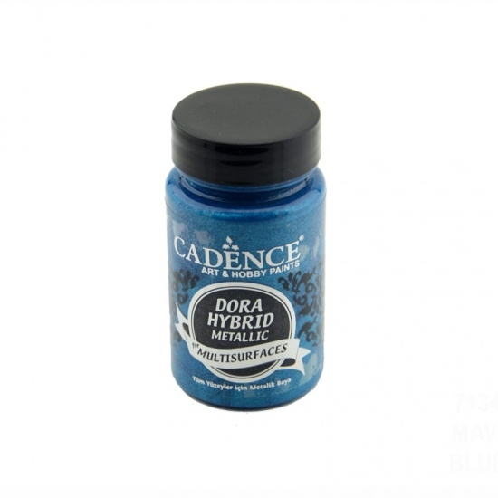 Metalická barva na všechny povrchy Cadence Dora Hybrid 90 ml- (blue) modrá Aladine