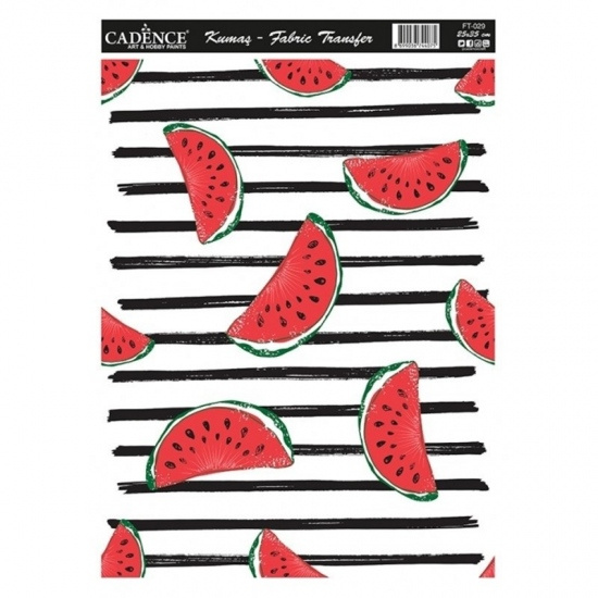 Cadence Nažehlovací nálepka Cadence, 25x35 cm - Meloun