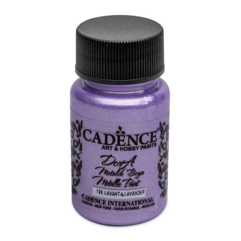Dora Metallic levandulová 50 ml CADENCE