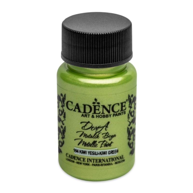 Dora Metallic světle zelená 50 ml CADENCE
