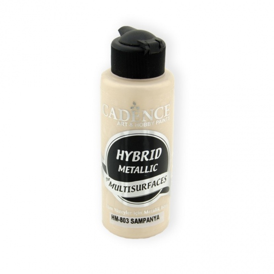 Metalická barva na všechny povrchy Cadence Hybrid Metallic 70 ml - champaigne šampaňská Aladine