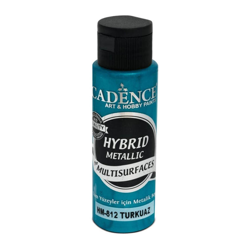 Cadence Metalická barva Cadence Hybrid Metalic, 70 ml - VYBERTE ODSTÍN - Metalická barva Cadence Hybrid Metalic, 70 ml - turquoise, tyrkysová